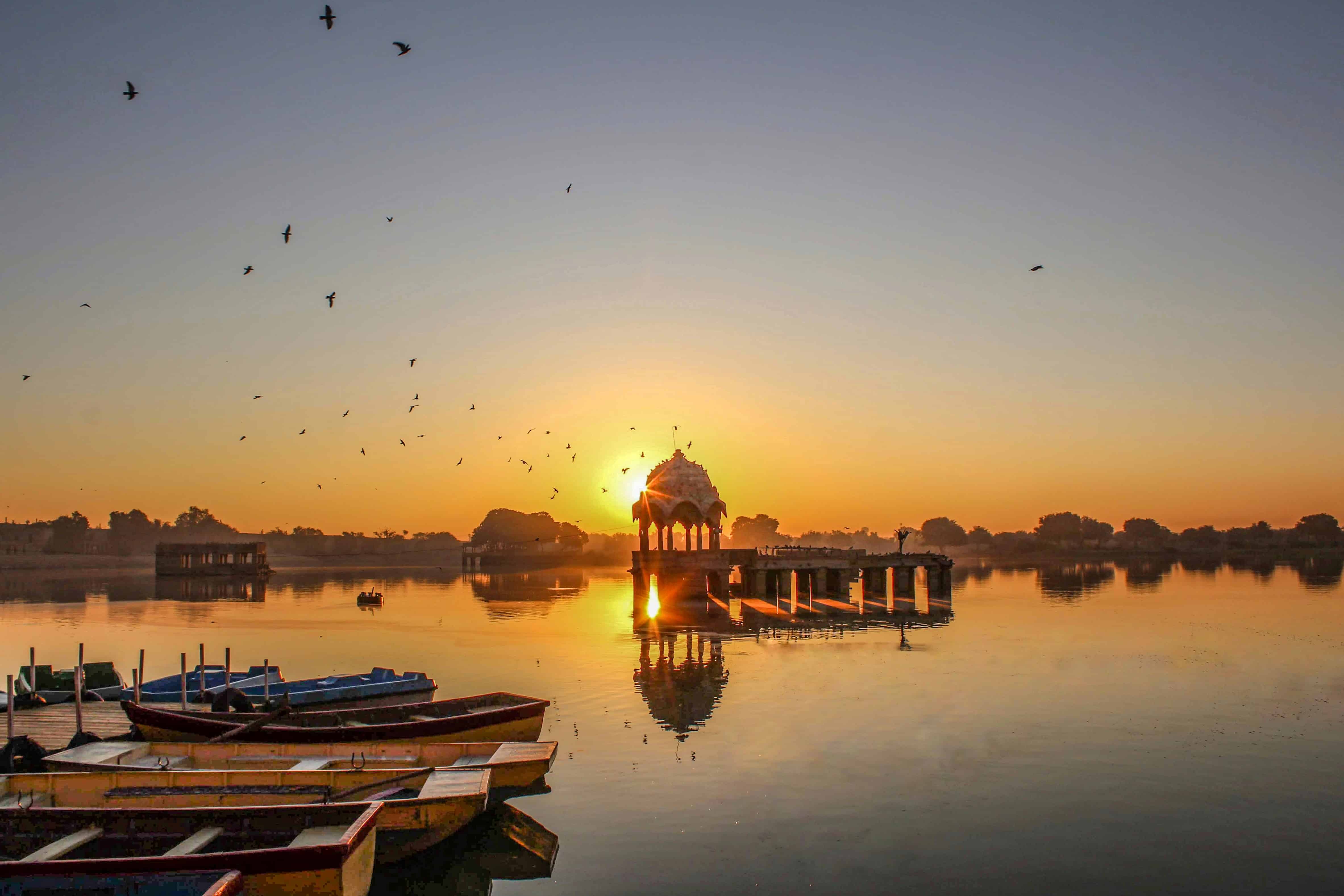 Gadisar Lake near Jaisalmer