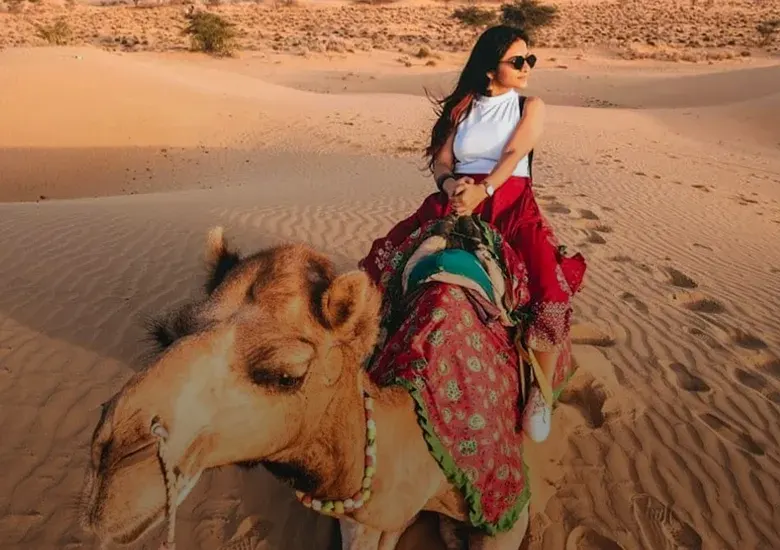 Camel Safari at Serenade Safari Desert Camp